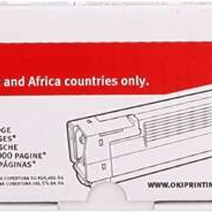 OKI C5650/C5750 Negro Cartucho de Toner Original - 43865708 1