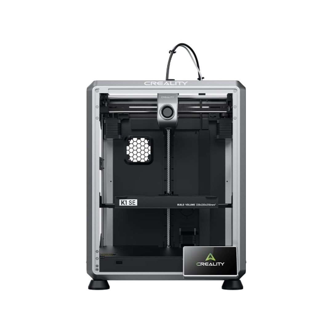 Creality K1 SE Impresora 3D Cerrada - Volumen 22x22x25cm - Extrusor Dual Direct Drive - Velocidad Maxima de 600mm/s - Aceleracion Maxima de 20.000mm/s 1