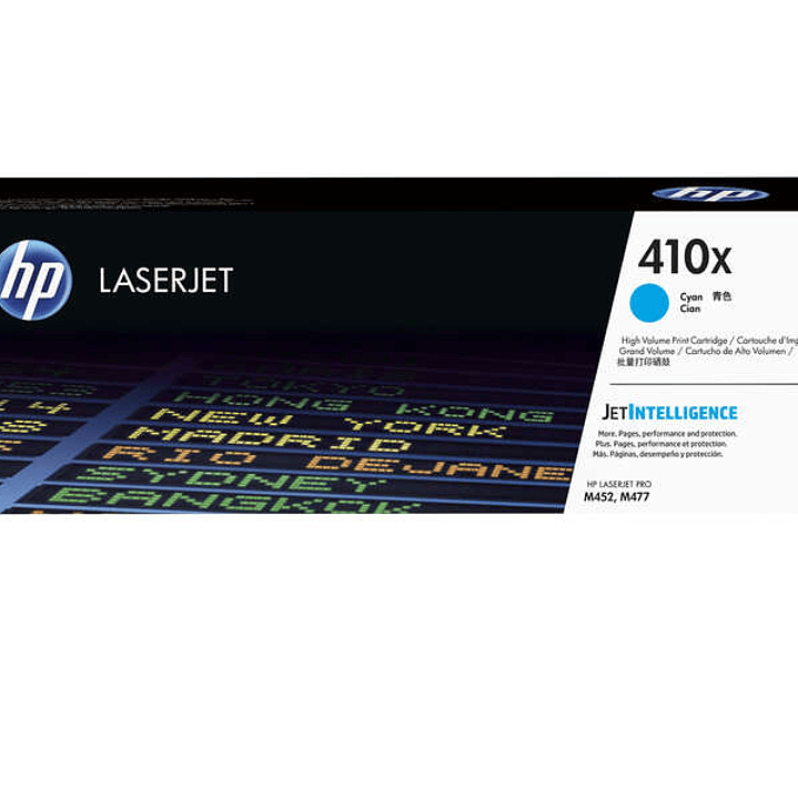 HP CF411X Cyan Cartucho de Toner Original - 410X 1