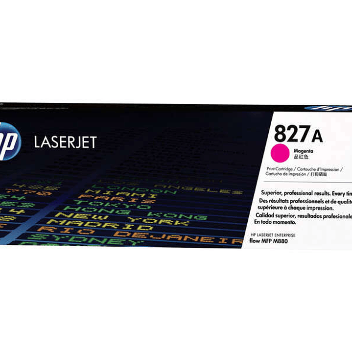 HP CF303A Magenta Cartucho de Toner Original - 827A 1