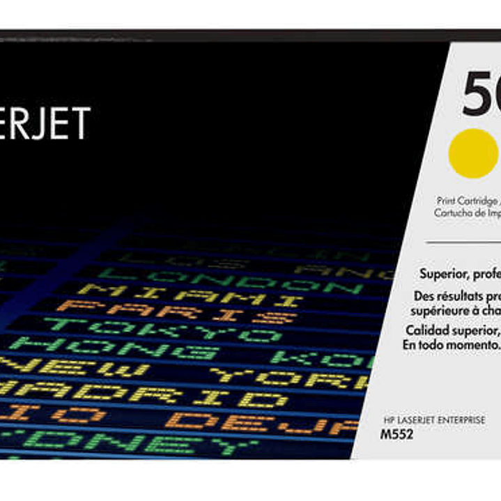 HP CF362X Amarillo Cartucho de Toner Original - 508X 1