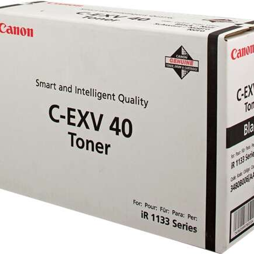 Canon CEXV40 Negro Cartucho de Toner Original - 3480B006 1