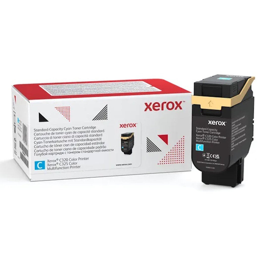 Xerox C320 C325 Cyan Cartucho de Toner Original - 006R04820 1