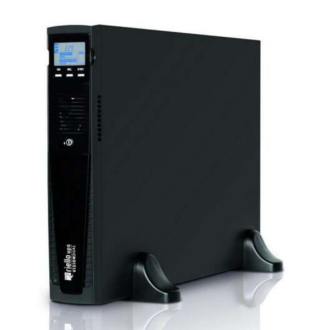 Riello Vision Dual SAI 1100VA 990W - 12` Line Interactive 8x IEC 320, USB 2.0, RS-232 1