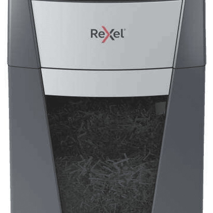 Rexel Optimum Autofeed 225M Destructora Automatica Microcorte P-5 - Autoalimentacion 225 Hojas y Manual 8 Hojas - Capacidad de la Papelera 60L - Color 1