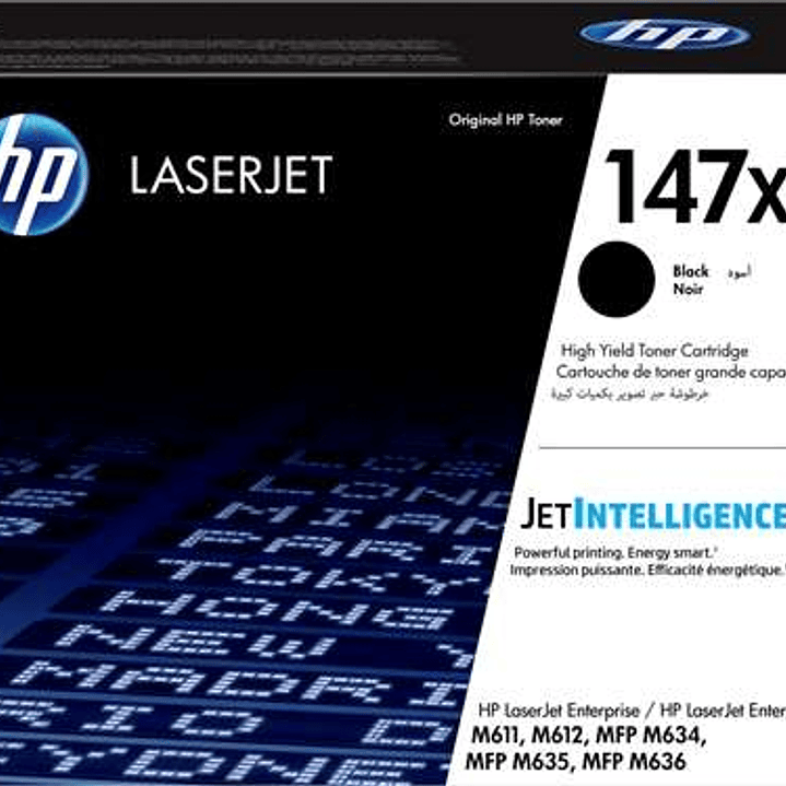 HP W1470X Negro Cartucho de Toner Original - 147X 1
