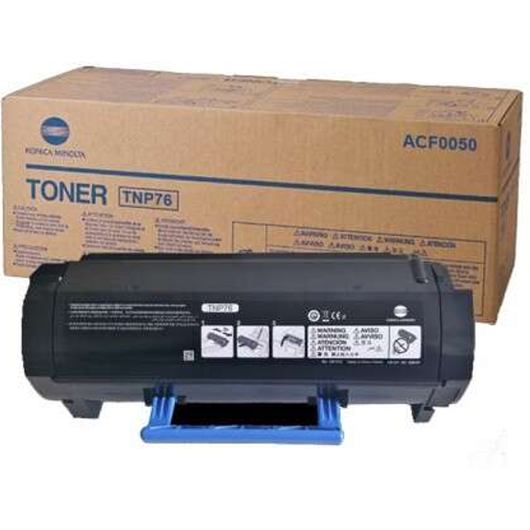 Konica Minolta TNP76 Negro Cartucho de Toner Original - ACF0050 1