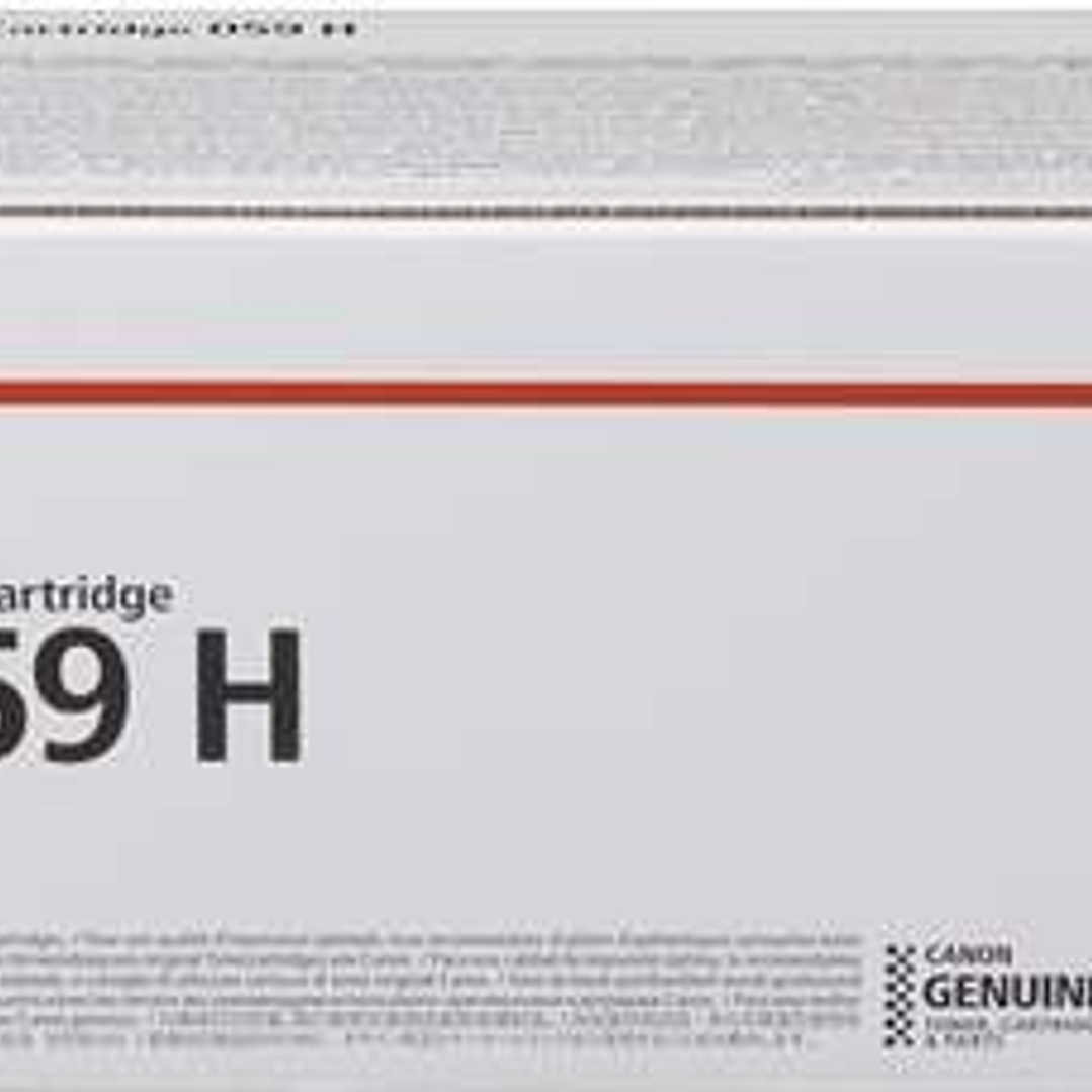 Canon 059H Amarillo Cartucho de Toner Original - 3624C001 1