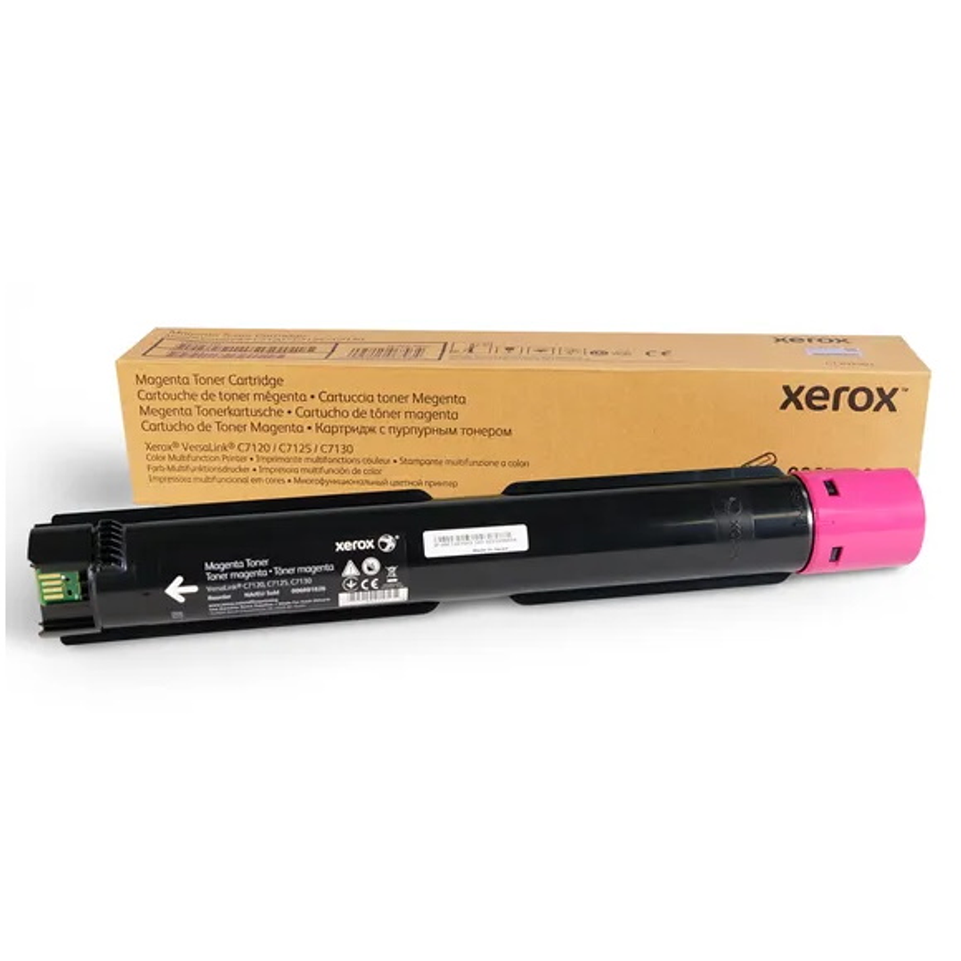 Xerox VersaLink C7120 C7125 C7130 Magenta Cartucho de Toner Original - 006R01826 1