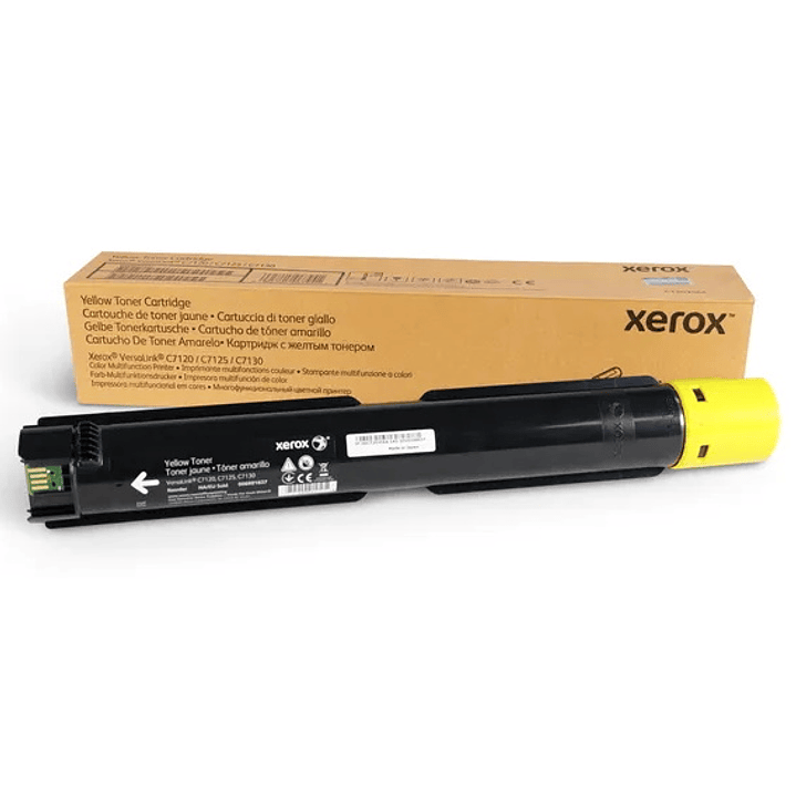Xerox VersaLink C7120 C7125 C7130 Amarillo Cartucho de Toner Original - 006R01827 1