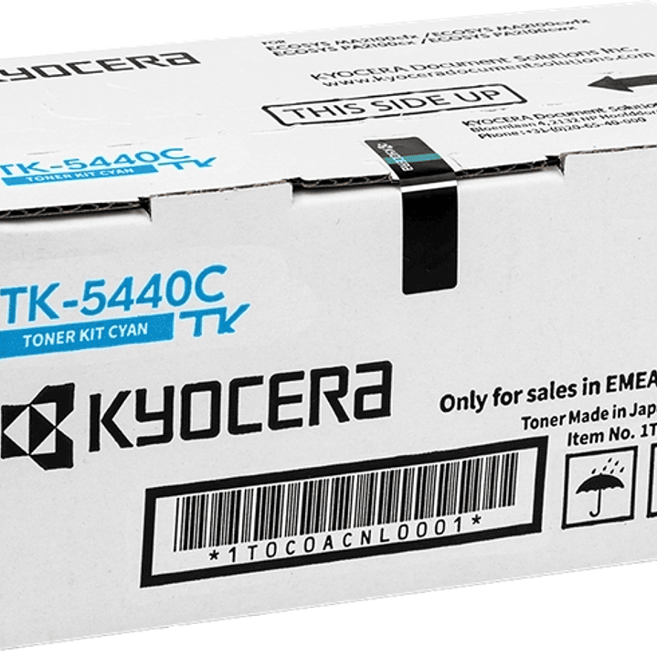 Kyocera TK5440 Cyan Cartucho de Toner Original - 1T0C0ACNL0/TK5440C 1