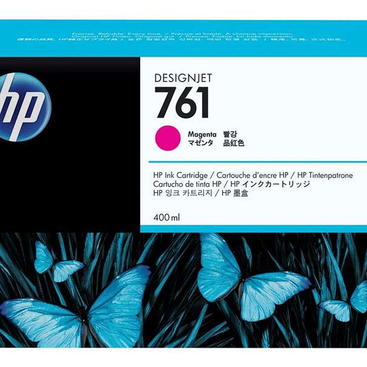 HP 761 Magenta Cartucho de Tinta Original - CM993A 1