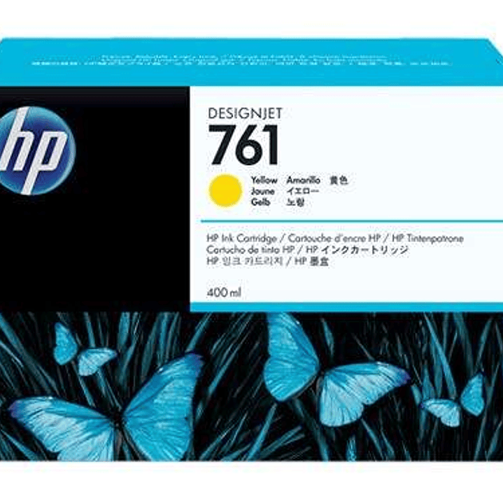 HP 761 Amarillo Cartucho de Tinta Original - CM992A 1