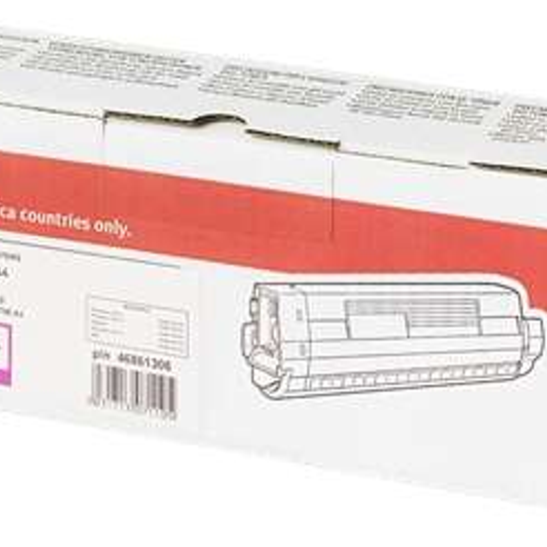 OKI C834/C844 Magenta Cartucho de Toner Original - 46861306 1