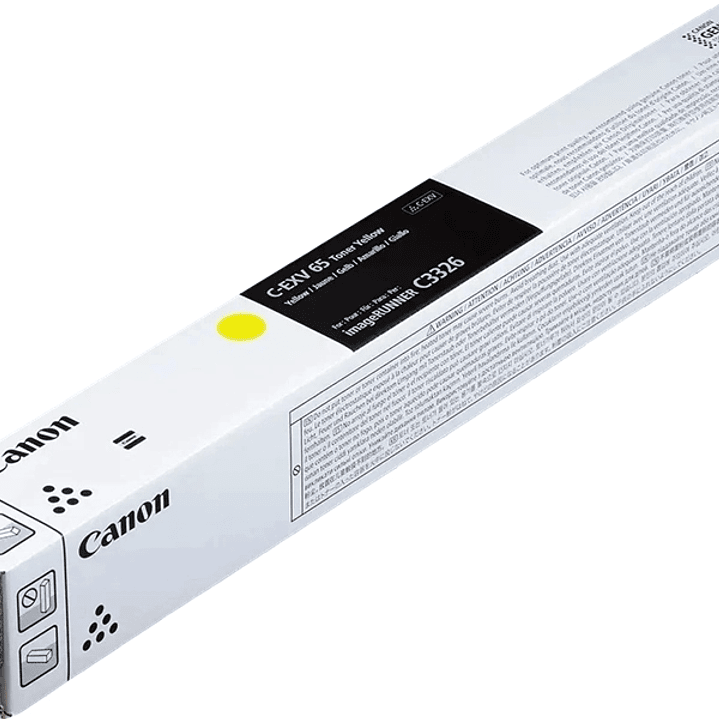 Canon CEXV65 Amarillo Cartucho de Toner Original - 5764C001 1