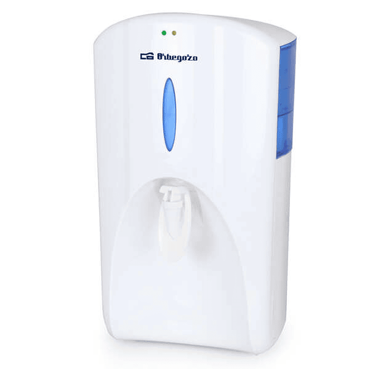 Orbegozo DA 5650 Dispensador de Agua Purificada Fria y Saludable - Filtra Cloro y Cal - Deposito de 8 Litros - Refrigeracion hasta 15ºc - Facil Limpie 1