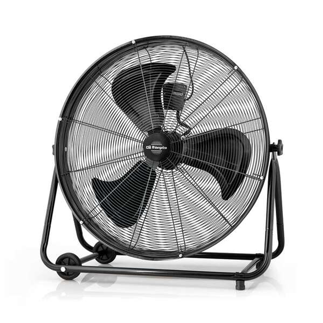 Orbegozo PWT 3075 Ventilador Industrial Profesional - Aspas de 75cm - 3 Velocidades - Potencia 200W - Ruedas para Facil Transporte 1