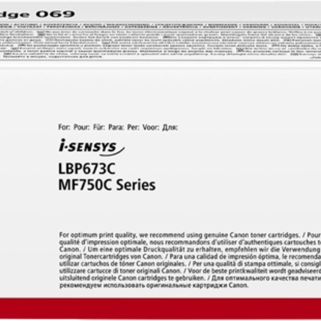 Canon 069 Magenta Cartucho de Toner Original - 5092C002 1