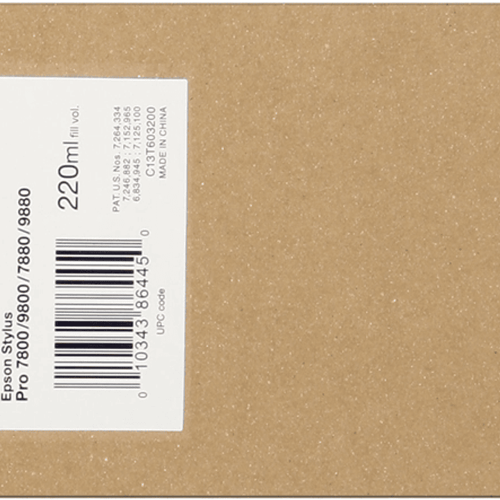 Epson T6032 Cyan Cartucho de Tinta Original - C13T603200 1