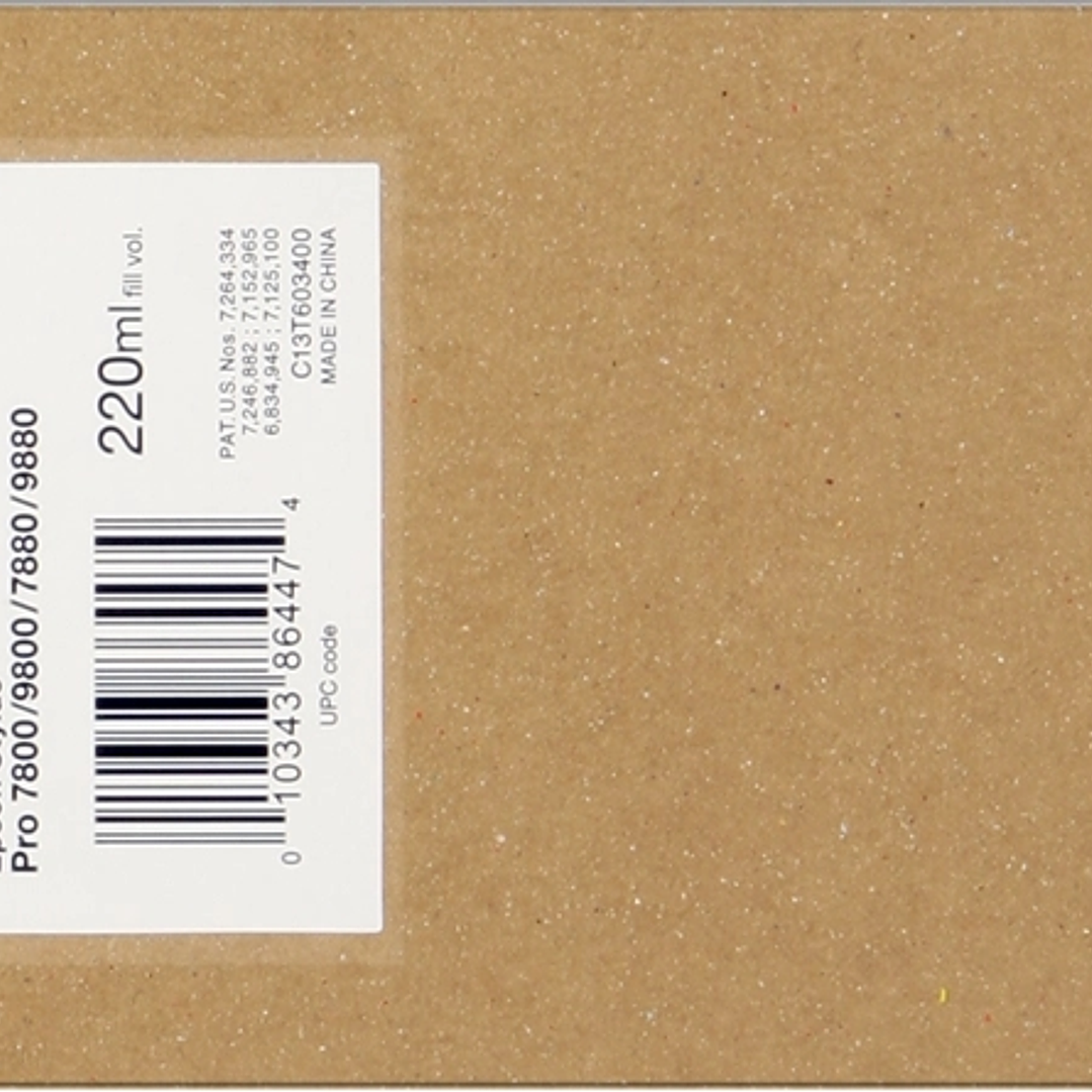 Epson T6034 Amarillo Cartucho de Tinta Original - C13T603400 1