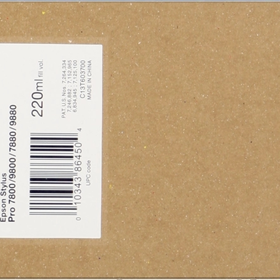 Epson T6037 Negro Light Cartucho de Tinta Original - C13T603700 1