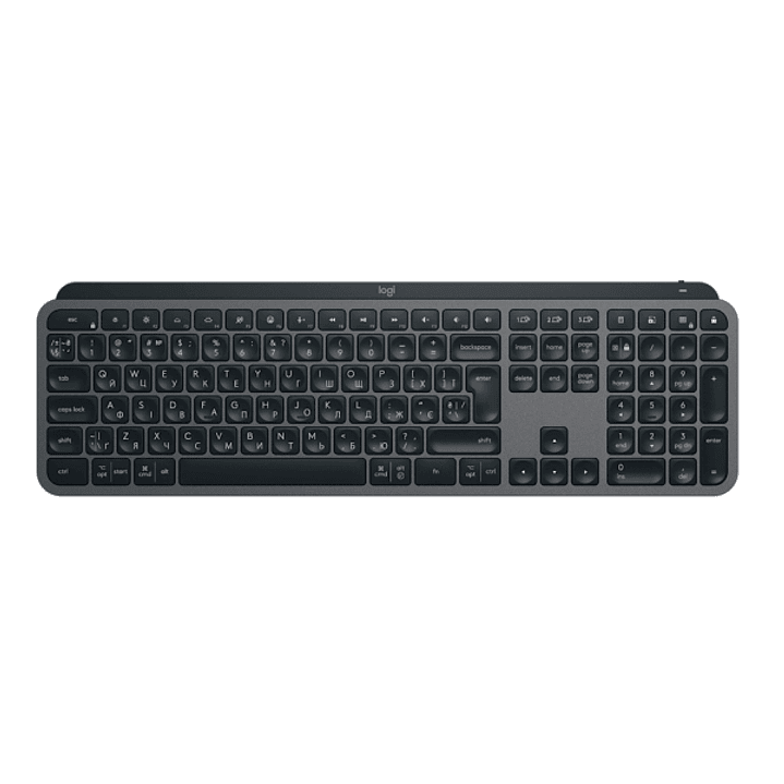 Logitech MX Keys S Teclado Inalambrico Retroiluminado - Iluminacion Inteligente con Sensor de Proximidad - Conectividad Bluetooth y Logi Bolt - Multi  1