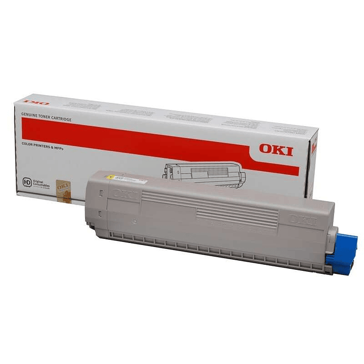 OKI C822 Amarillo Cartucho de Toner Original - 44844613 1
