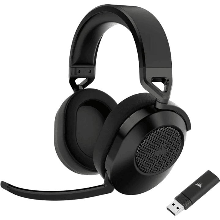 Corsair HS65 Wireless V2 Auriculares Gaming Inalambricos con Microfono - Conectividad Bluetooth 5.4 e Inalmabrica 2.4Ghz - Sonido Inmersivo 7.1 - Auto 1