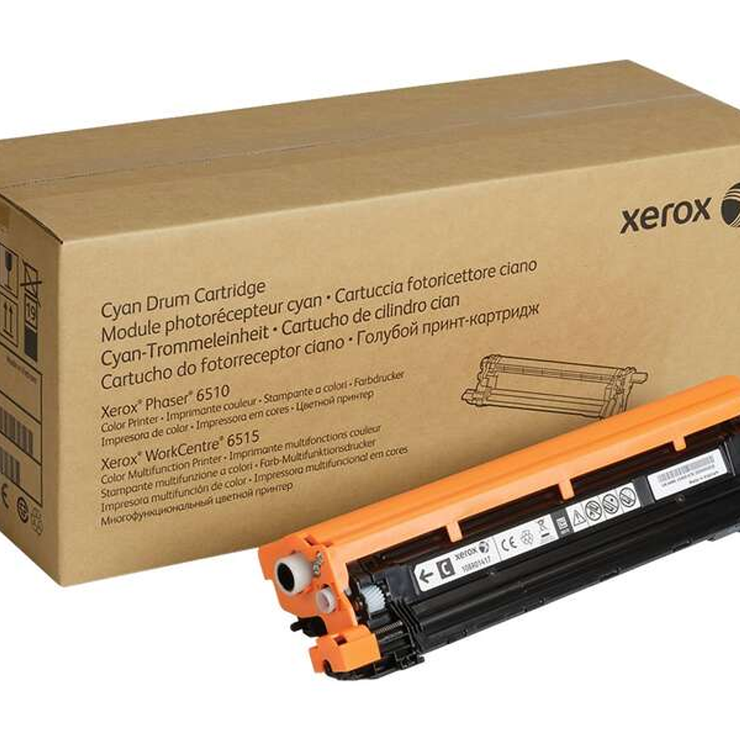 Xerox Phaser 6510/WorkCentre 6515 Cyan Tambor de Imagen Original - 108R01417 (Drum) 1