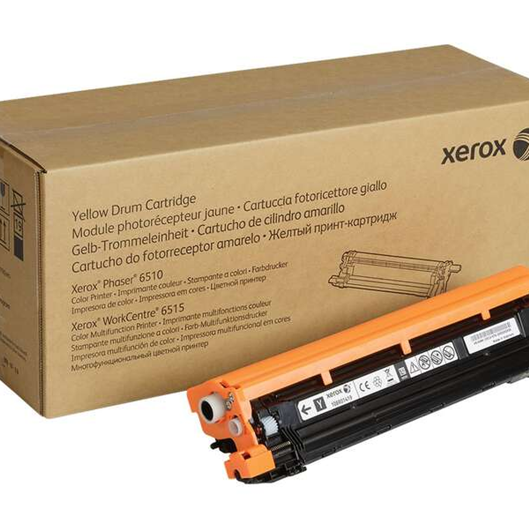 Xerox Phaser 6510/WorkCentre 6515 Amarillo Tambor de Imagen Original - 108R01419 (Drum) 1