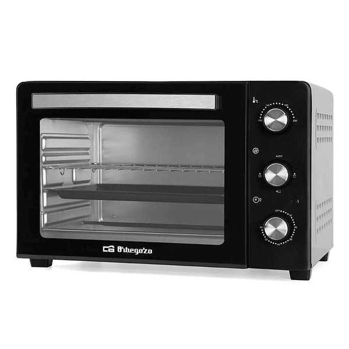 Orbegozo HO 300 Horno Electrico Multifuncion - Potente y Versatil para Asar y Hornear - Capacidad de 30 Litros - Sistema de Calor Superior E Inferior  1