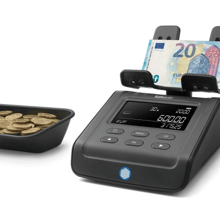 Safescan 6175 Balanza Contadora de Dinero - Cuenta Billetes y Monedas por su Peso - Tambien Articulos no Monetarios 1