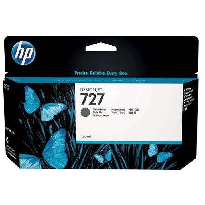 HP 727 Negro Mate Cartucho de Tinta Original - B3P22A 1