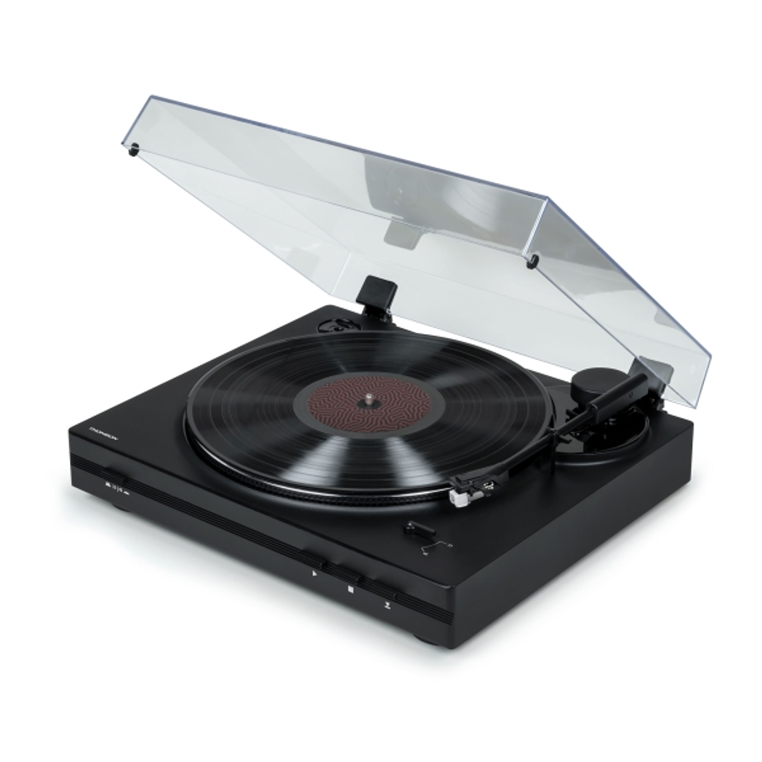 Thomson TT350 Giradiscos Preamplificado - Funcion Parada Automatica - Color Negro 1