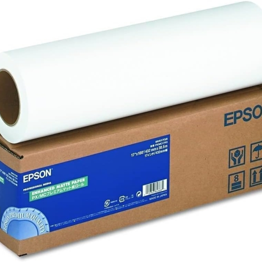 Epson Enhanced Matte Bobina de Papel Mate para Plotter - 189gr 17