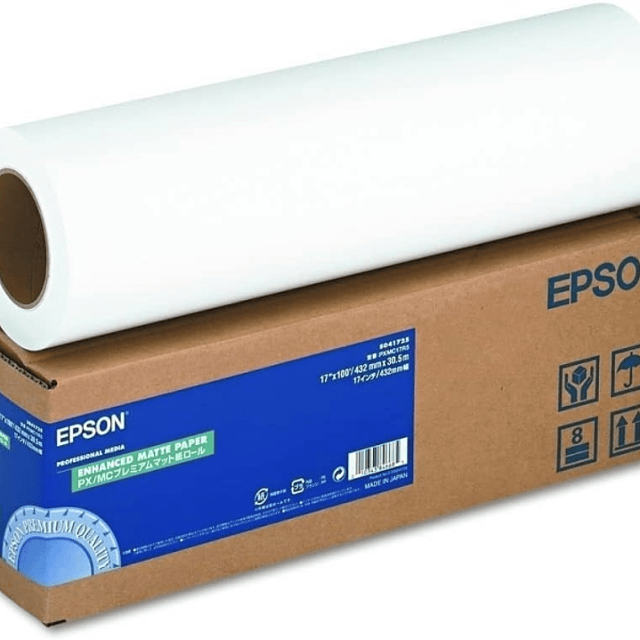 Epson Enhanced Matte Bobina de Papel Mate para Plotter - 189gr 17
