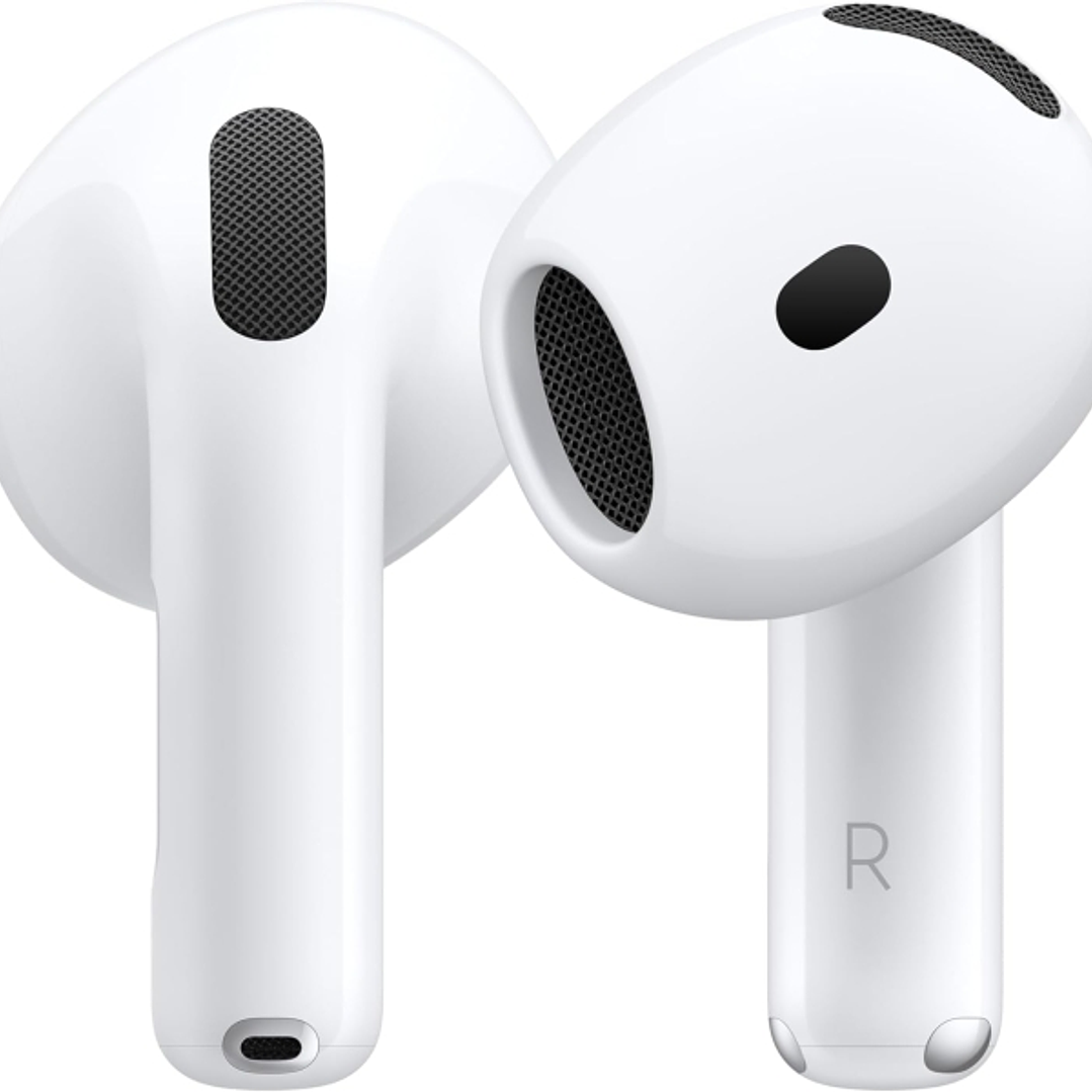 Apple AirPods 4ª Gen Auriculares Inalambricos - Cancelacion Activa de Ruido - Estuche de Carga - USB-C - Color Blanco 1