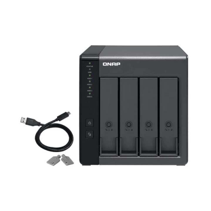 QNAP TR-004 Caja de Expansion RAID USB 3.0 - 4 Bahias 2.5