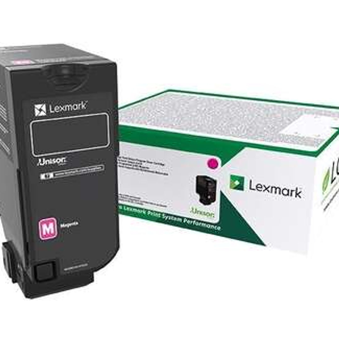 Lexmark CS727/CS728/CX727 Magenta Cartucho de Toner Original - 75B20M0 1