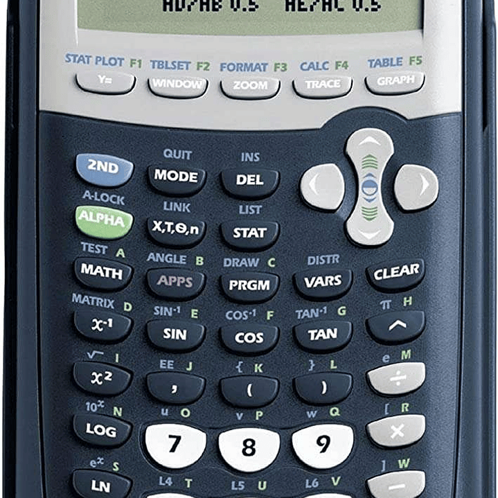 Texas-Instruments TI-84 Plus Calculadora Grafica - Pantalla 8 Lineas por 16 Caracteres - Soporta Programacion - 12 Aplicaciones Incluidas - Color Negr 1