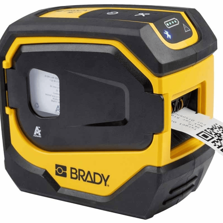 Brady M511 Impresora de Etiquetas Portatil Bluetooth - Resolucion 300ppp - Anchura Maxima de la Etiqueta 38.10mm - Color Amarillo/Negro 1