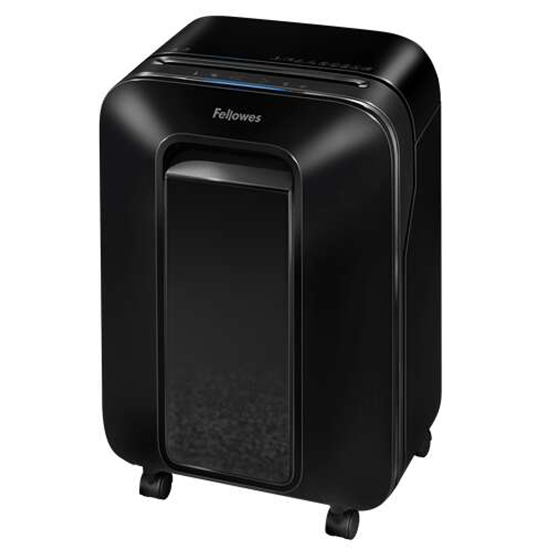 Fellowes LX200 Destructora de Papel Manual Mini-Corte P-4 - Destruye hasta 12 Hojas - Capacidad de la Papelera 22L - Color Negro 1
