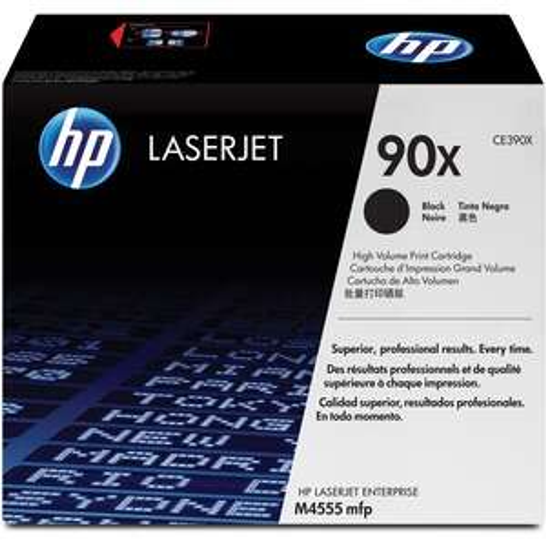 HP CE390X Negro Cartucho de Toner Original - 90X 1