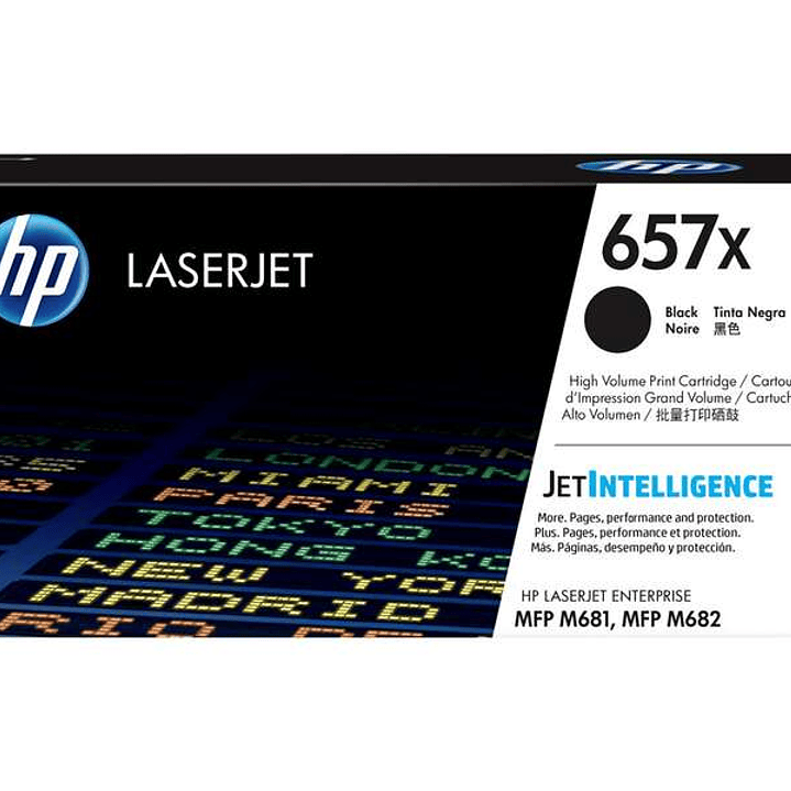 HP CF470X Negro Cartucho de Toner Original - 657X 1
