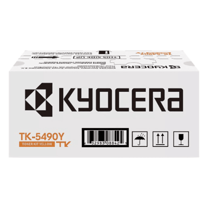 Kyocera TK5490Y Amarillo Cartucho de Toner Original - 1T0C22ANL1/TK5490Y 1