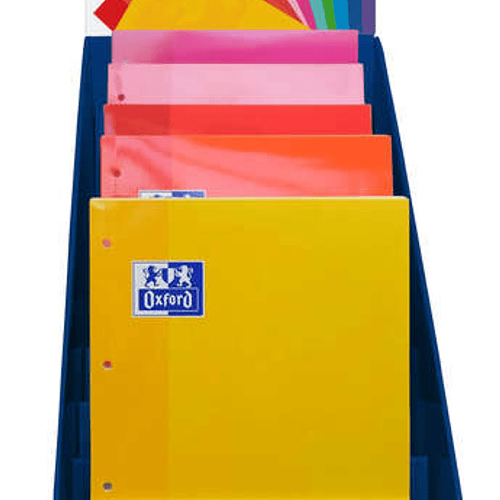 Oxford School Recambio Color1 - Encolado 5x5 - Colores Calidos - Ideal para Estudiantes 1