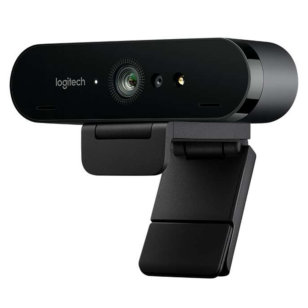 Logitech Brio Webcam 4K Ultra HD - HDR - Grabacion 4K - Zoom Digital 5X - Color Negro 1
