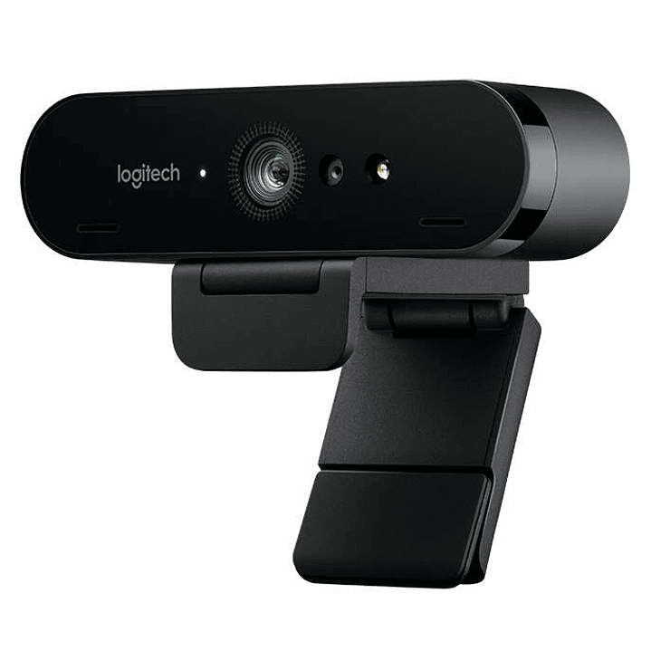 Logitech Brio Webcam 4K Ultra HD - HDR - Grabacion 4K - Zoom Digital 5X - Color Negro 1
