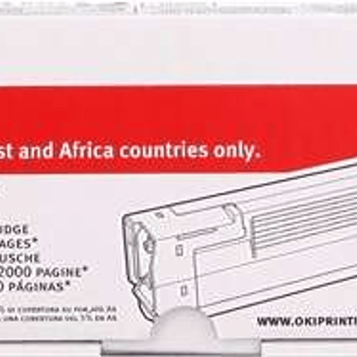 OKI C5650/C5750 Magenta Cartucho de Toner Original - 43872306 1