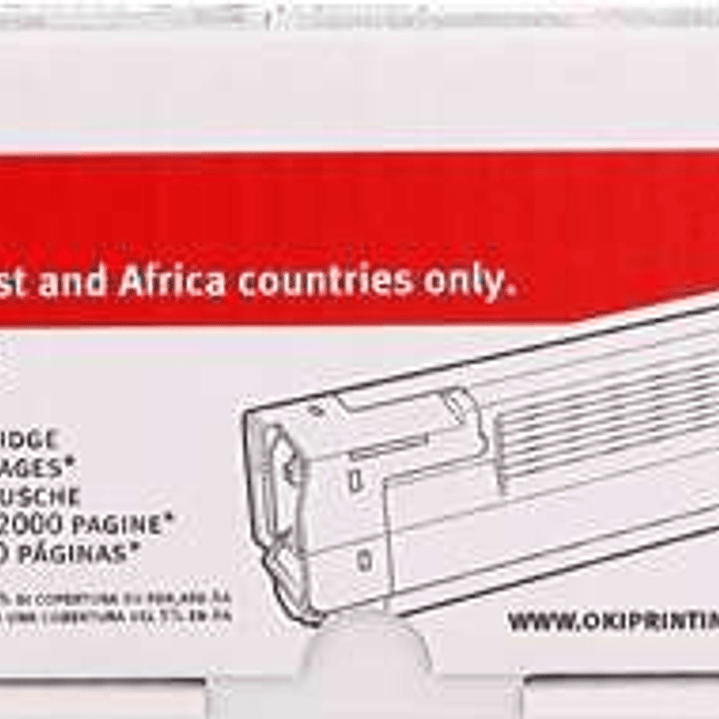 OKI C5650/C5750 Amarillo Cartucho de Toner Original - 43872305 1